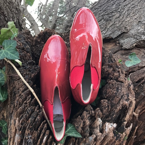 Plomo Patent Leather PullOn Rain Boots - Picture 6 of 8